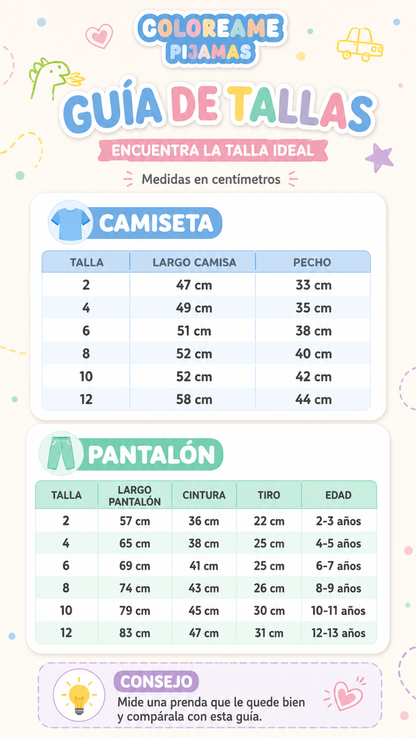 Kit Colóreame Pijamas + Marcadores Lavables ™